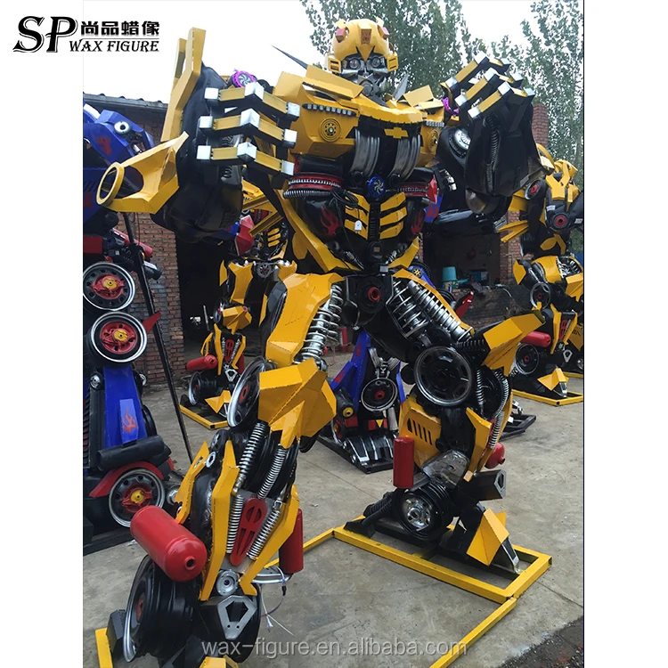 Outdoor Metal Robot Transformers Sculpture Art - Buy Metal Sculpture ...