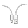 Wistar Cotton-mesh Hybrid Braided Aluminum Shell Micro USB cable Mobile Phone Data line