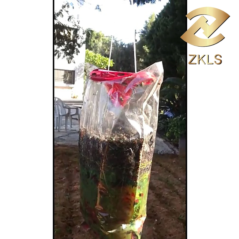 
Disposable fly trap hanging bag poison free effective 
