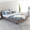5 star hotel furniture solid wood sleigh bed double bedroom luxury bedroom furniture solid oak king single bed size