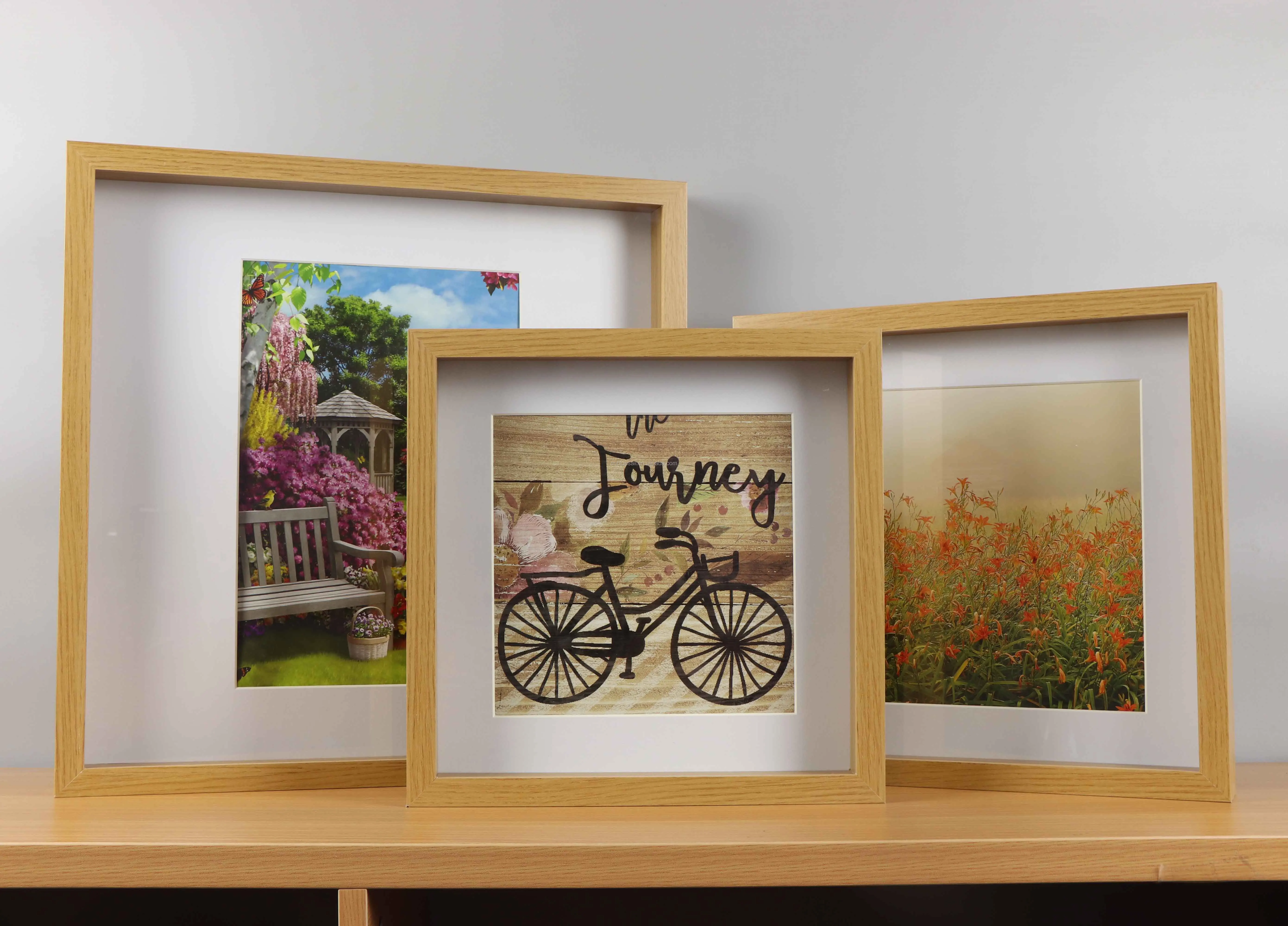 Shadow Box Picture Frame,Deep Frame Box,11x11" 12x12" 16x16" White Black Natural Wood Buy