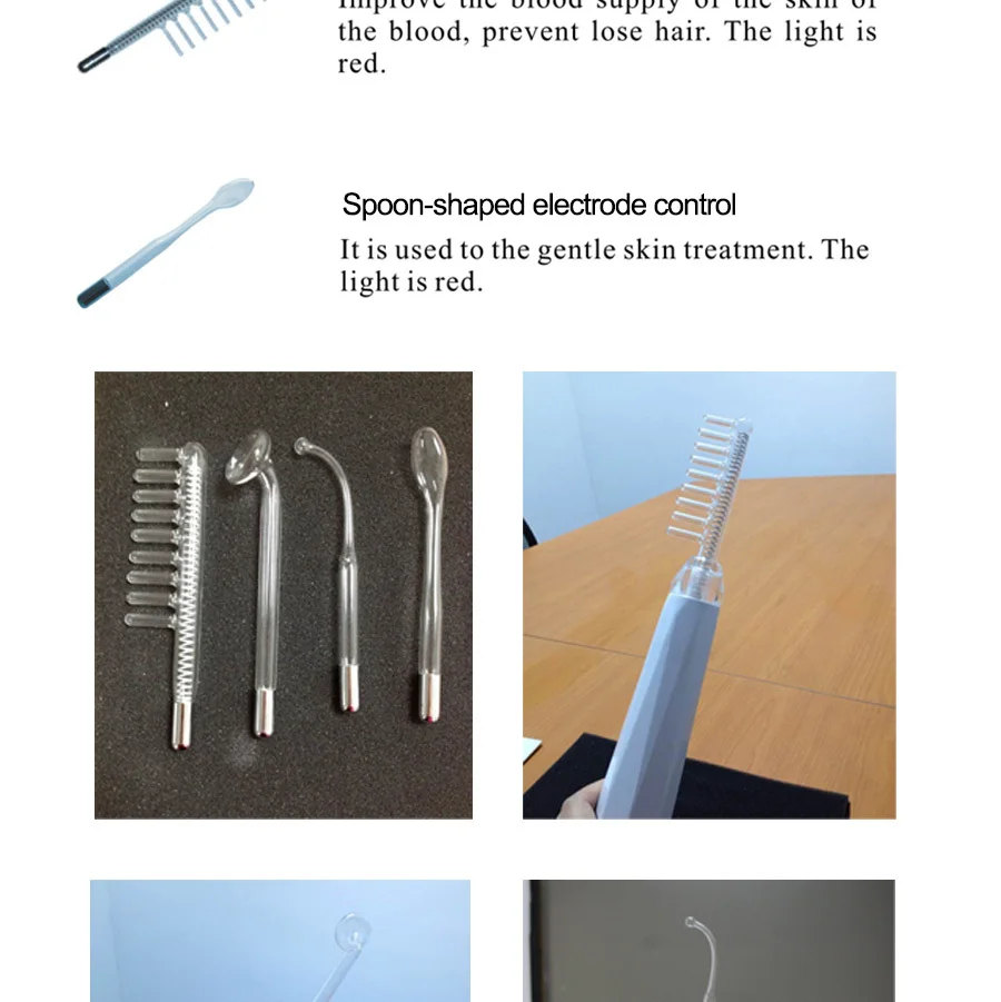 Ba8000 Portable Hair Growth Electric Scalp Stimulator With High