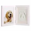 Pet Keepsake Photo Frame With Clay Imprint Kit for gift