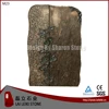 German Style Granite Blue Limestone Tombstone With Rose Carved