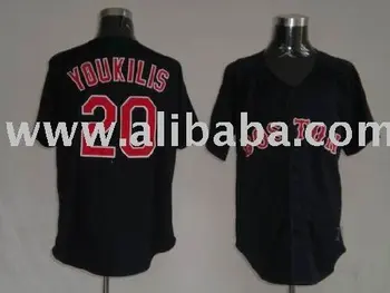 black red sox jersey