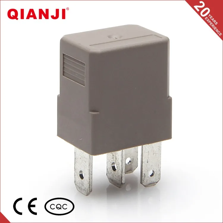 QIANJI 2016 Heavy Duty Subminature Automotive Relay With 4 Coating Pins