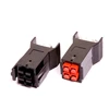 50a 600v connector plug grey battery terminal connector 2 pin extension cable