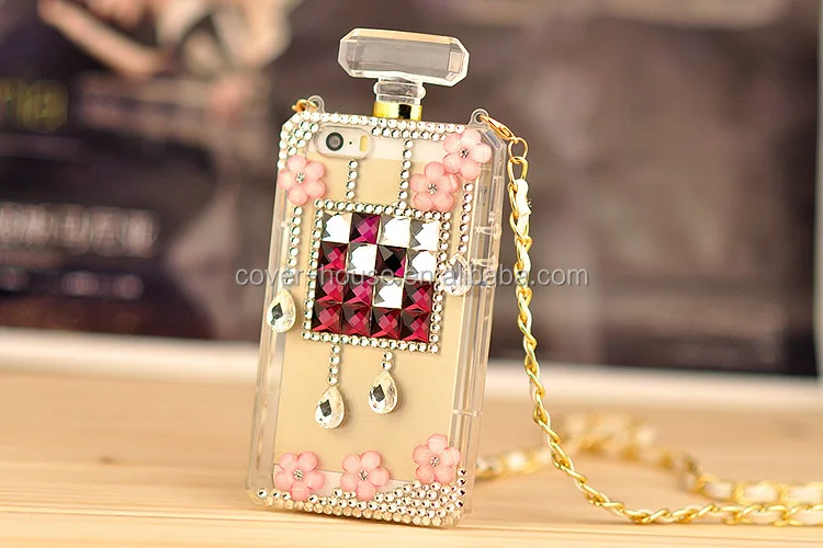 Crystal Lady Diamond Perfume Bottle Rhinestone Case For Iphone 5 5s Buy Perfume Bottle Rhinestone Case For Iphone High Quality Perfume Bottle Case Rhinestones For Iphone Products Perfume Bottle Phone Cases Product On