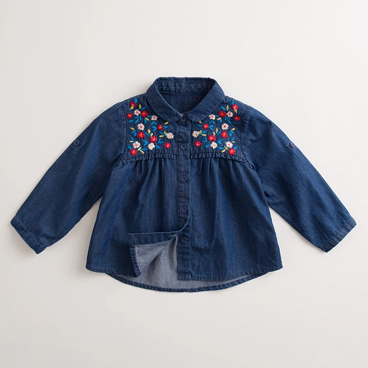 denim shirt for baby girl