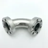 welding CF 16 25 40 stainless steel 90 degree pipe elbow for vacuum fitting replacement
