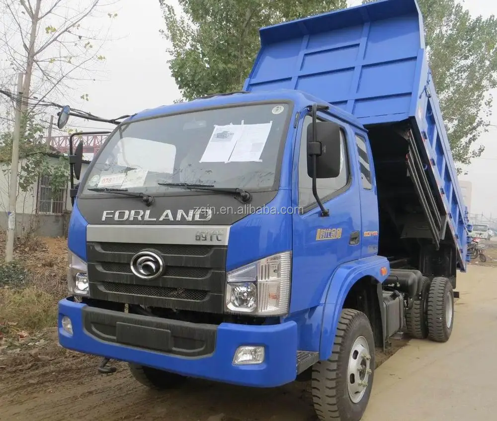 Small Dump Trucks Sale Right Hand Drive FOTON 2 Ton Dump Truck, View