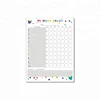 Meal Planner and Action Plan Whiteboard,Large Magnetic Calendar Ideal For Study Planning, Exams