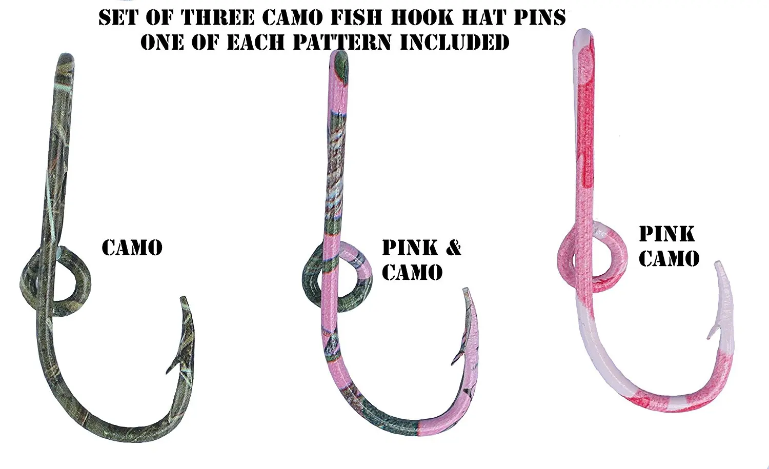 fish hooks for hats