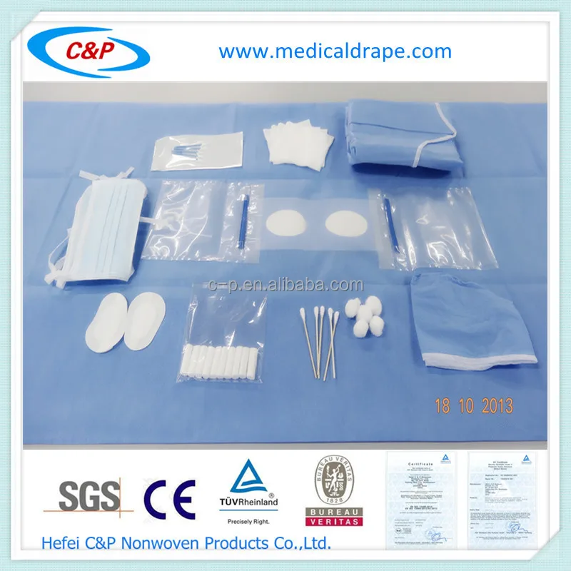 High Quality Cataract Drape Pack For Disposable Usage Buy