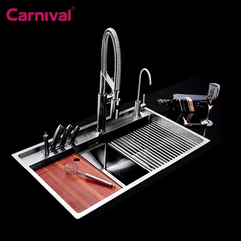 Professional Safety Luxury Big Sinks Stylish Double Bowl Stainless Steel Kitchen Sink Buy Stainless Steel Kitchen Sink Double Bowl Kitchen