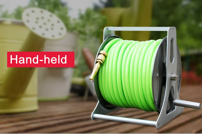 Heavy Duty Wallmounted Or Handheld Sturdy Garden Hose Reel Buy