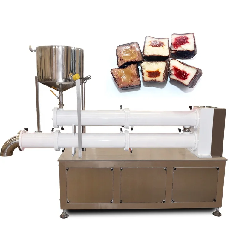 Competitive Price Double Tube Soft Fondant Beat Candy Forming Machine