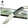 Dogleg Cold Steel Knife Hunting Straight Knife Fixed Blade Knife