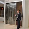 Aluminum door sliding double door Construction 0155-d4