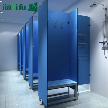 cubicle toilet waterproof door jialifu durable bathroom larger