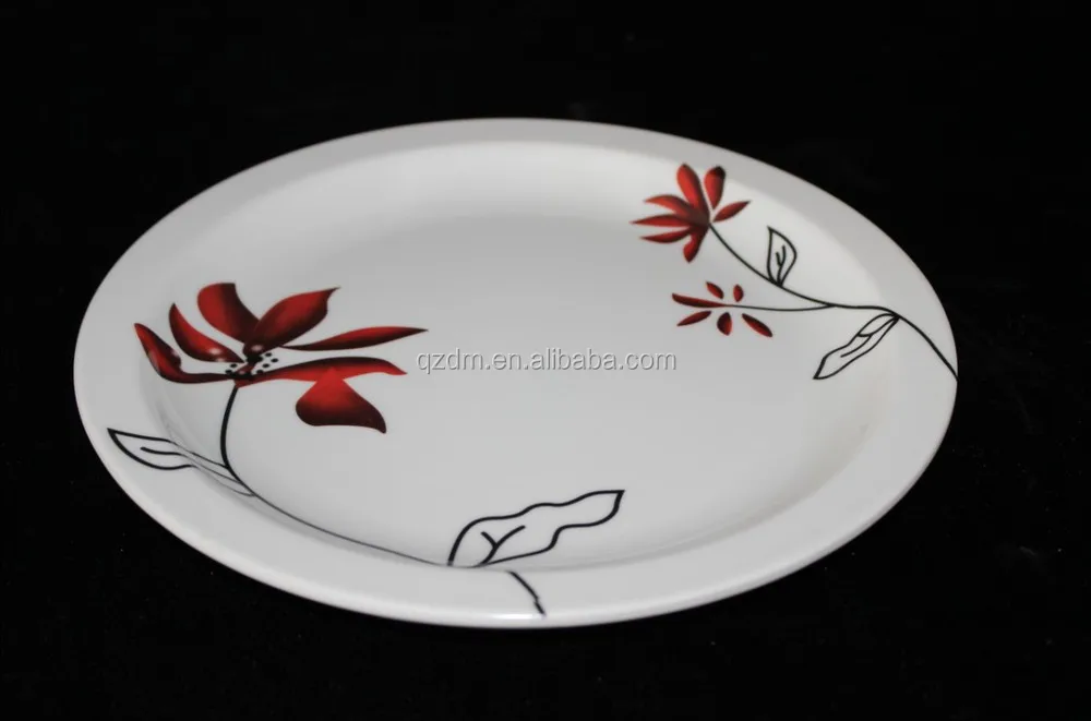 Melamine Pasta Dinner Plate Round Salad Dinner Plate
