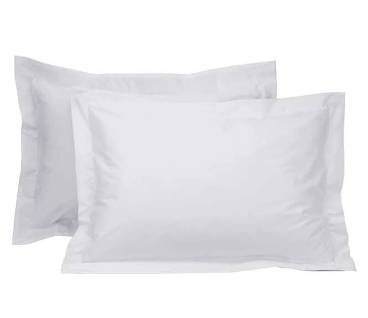 Hotel Suppliers Wholesale 100 Cotton White Satin Pillowcase Hotel