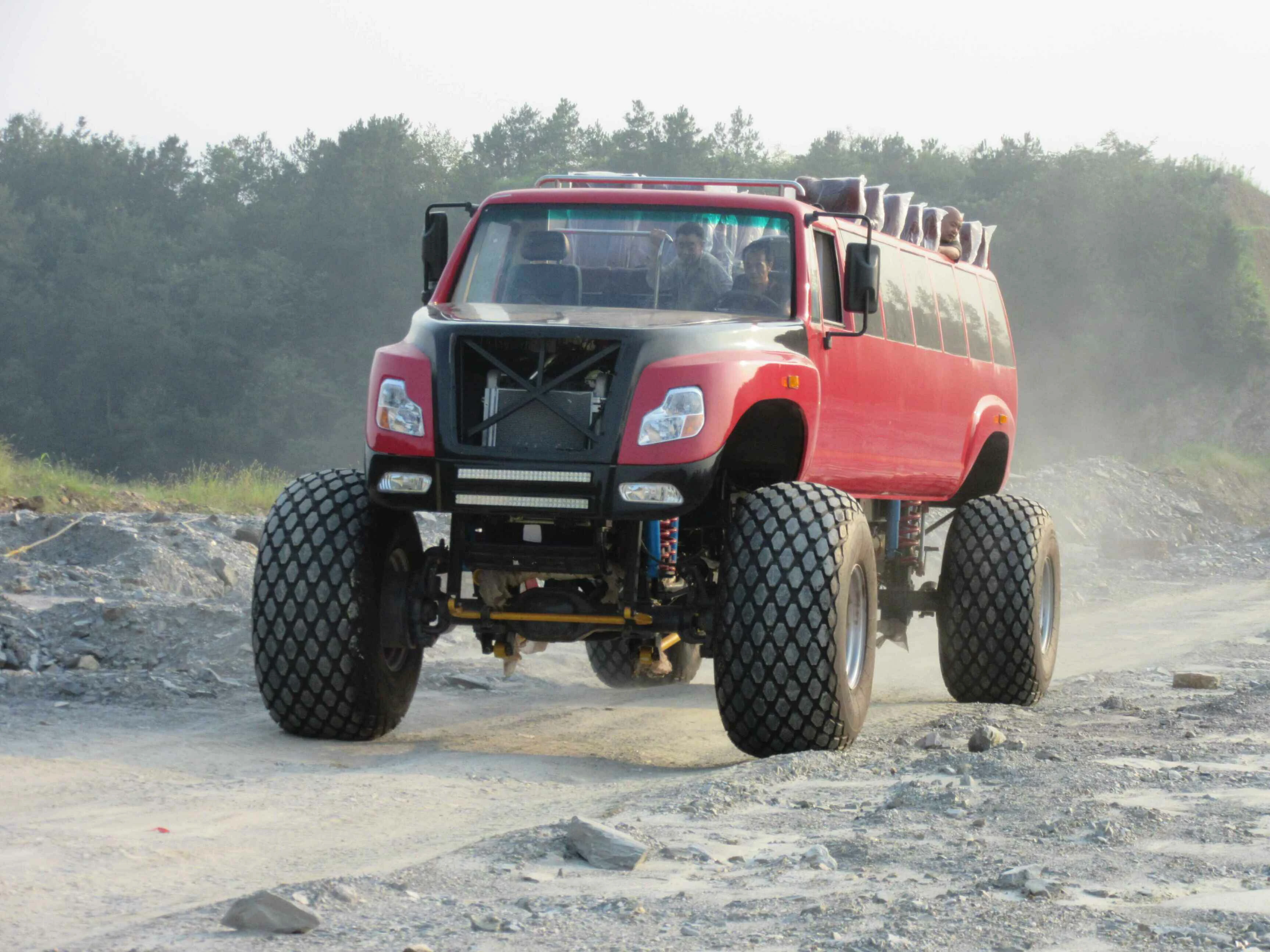 Hot Sale Top Quality Open Double Decker 4x4 4wd Atv Off Road Vehicle