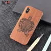 Fashion Ultra Thin Anti-drop Wood TPU Back Cover Free Sample Fast Shipping Mobile Phone Case For iPhone X