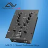 Fashion player with 2 channels portable dj mixer connected with PC MIX-2L