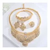 S10251 Fashionable Pakistani Cz Jewellery Rhinestone Bridal Jewelry Set For Wedding