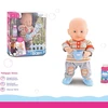 2019 New high quality girl baby toy with clothes for kids realistic cheap baby bubble doll
