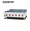 shineho Counter top gas range with six burners