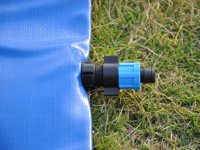 Agriculture Lock Drip Tape Fitting For Pvc Lay Flat Hose Buy