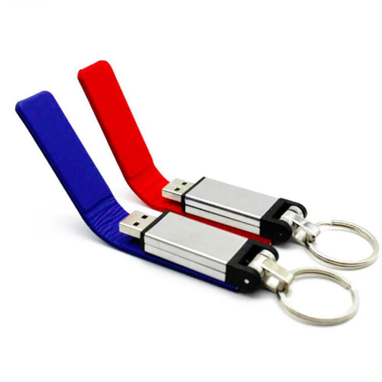 Factory Price Pen Drive Keychain USB Memory Stick 8GB 16GB 32GB 64GB 128GB Cheap Leather USB Flash Drive - ANKUX.COM