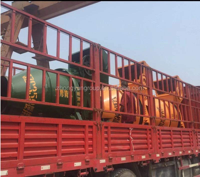 Jzc350 1 Yard Concrete Mixer,1 Cubic Meters Concrete Mixer,Used Diesel