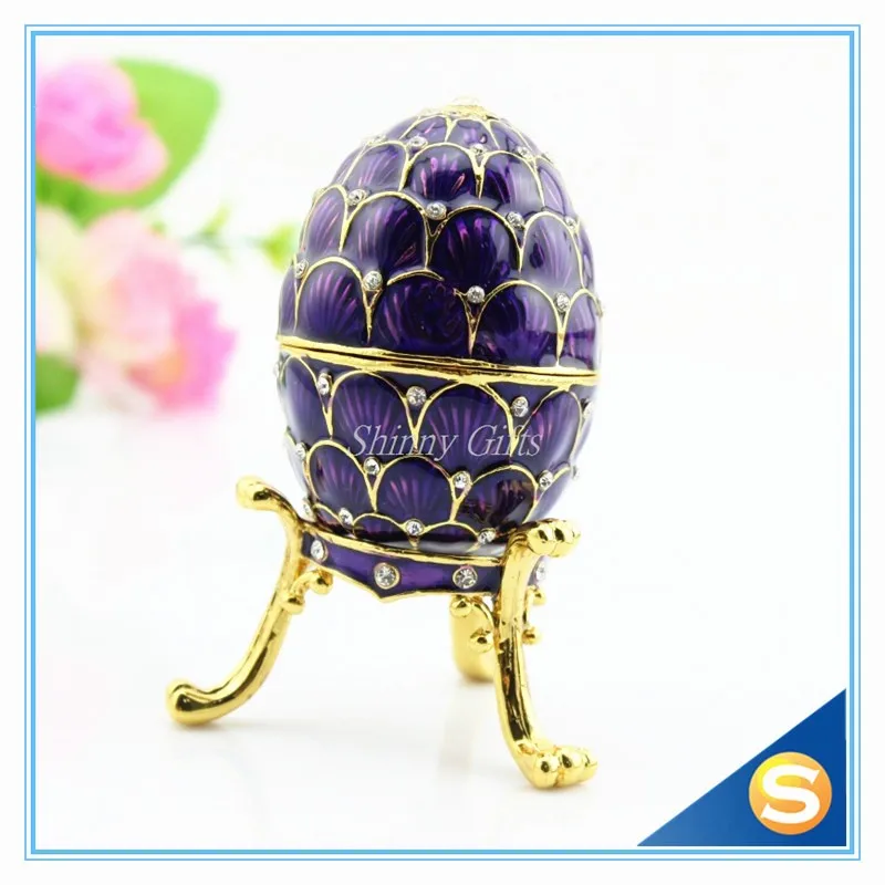 Decorative Egg Jewelry Box Faber Egg /wedding Gift Easter Egg Buy