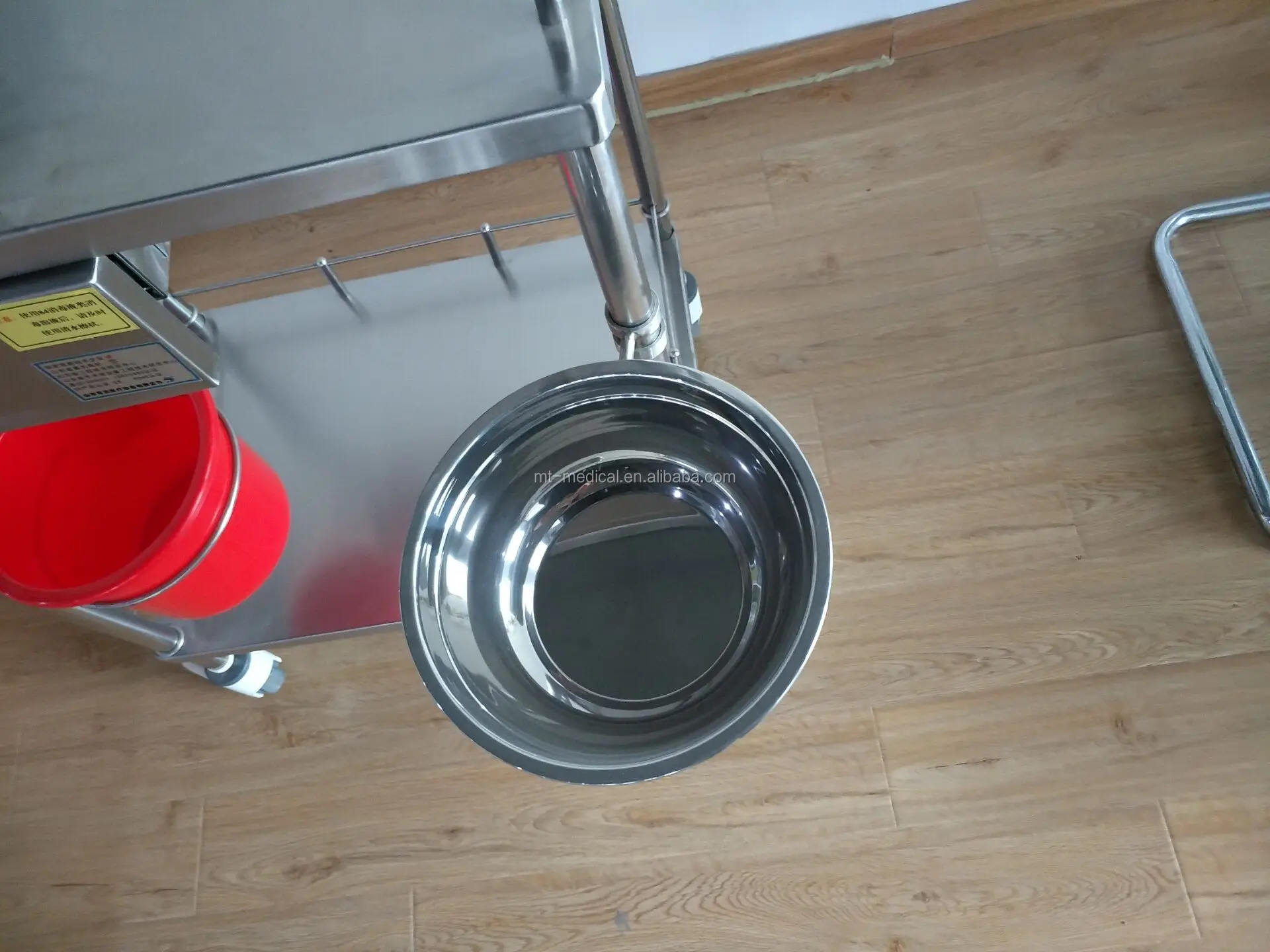 Hospital furniture hot selling warehouse nursing and emergency medical trolley