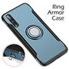 TPU PC Hybrid Armor Case for OPPO A5 Pro Cool Fashion Ring Armor Kickstand Shell
