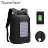 Manufacturer trendy man business bag solar backpack for laptop