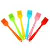 Solid Core and Hygienic Solid Coating Silicone Pastry Basting Grill Barbecue Brush