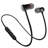 2019 Best quality M9 Magnetic In-Ear Wireless Bluetooths V4.2+EDR Earphones for smartphone