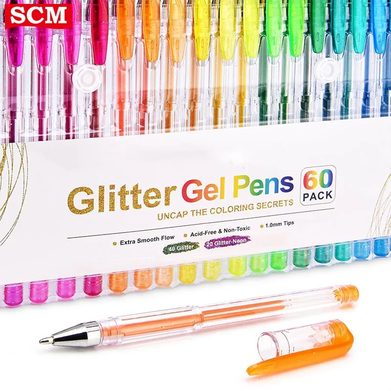 Best Value Glitter Gel Pen 60 Coloring Gel Pen Buy Glitter Gel Pen