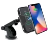 Amazon Best seller Intelligent Automatic Electric Car Wireless Infrared induction 10W fast charger For Windshield Used