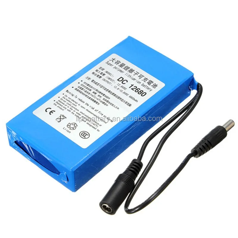 Portable Switch Super Rechargeable Li-ion Battery Dc 12v 6800mah For ...