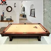 Wholesale solid wood best 8ft slate 9 ball billiards game pool tables made from brazil