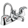 New Design Deck Mounted Bath Tap Bathroom Faucet with Shower Head and Hose