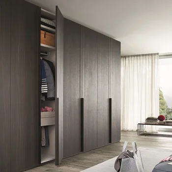 Modern Wholesale China Wooden Walk In Style Bedroom Wardrobe