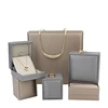 Luxury PU Leather Jewelry Box Set Custom Fashion Jewelry Gift Box