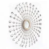 Decorative Metal Wall Decor Sunburst Mirror
