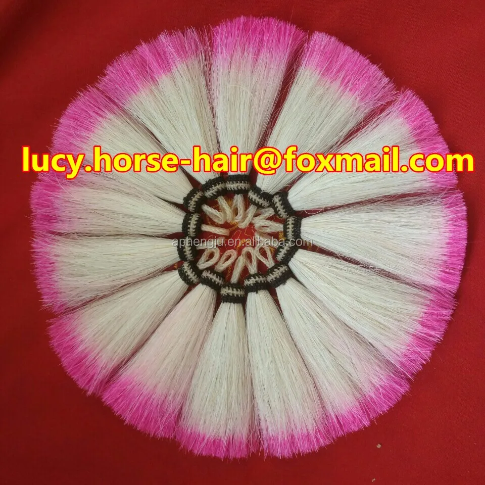 China Supplier Popular High Quality Handmade Horse Hair Tassels Made Of